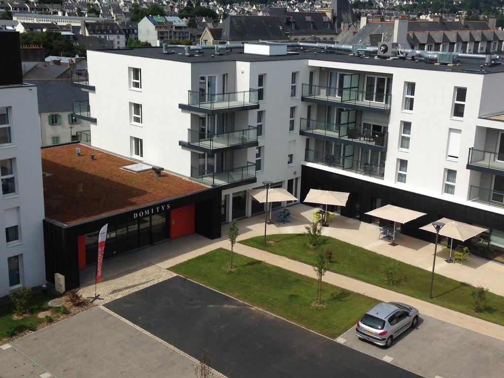 Domitys La Fleur De Lin Aparthotel Landerneau Exterior foto